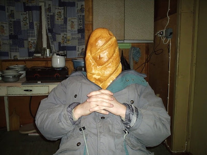 Человек булочка