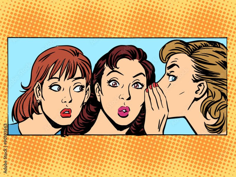 Подруги в стиле поп арт