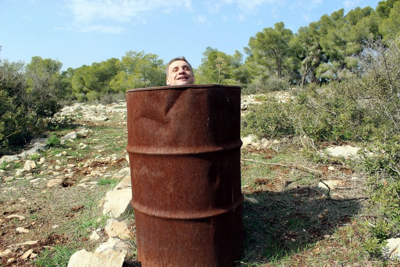 Мужик в бочке