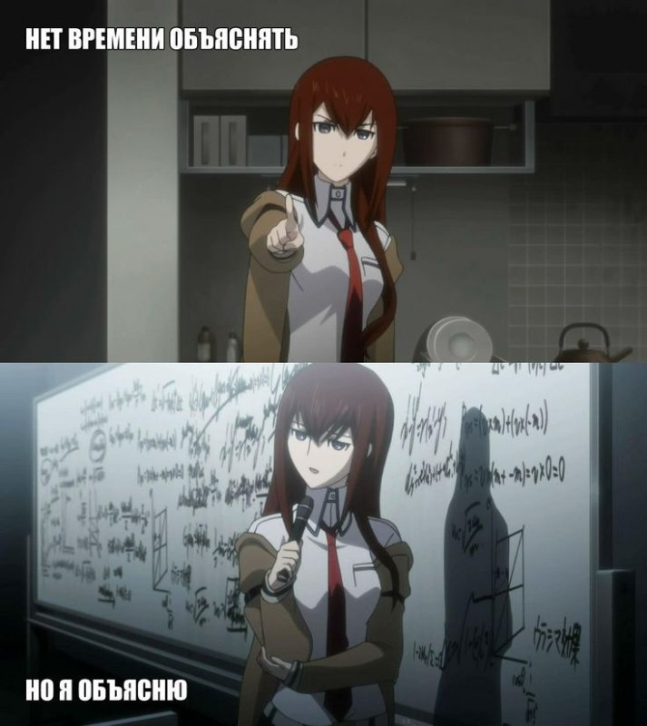 Врата Штейна аниме