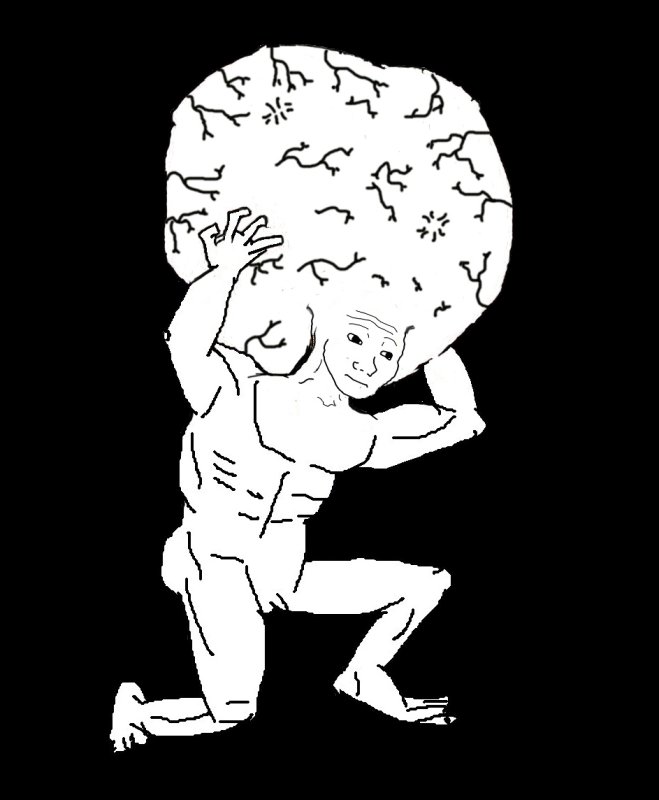 Парень с большим мозгом