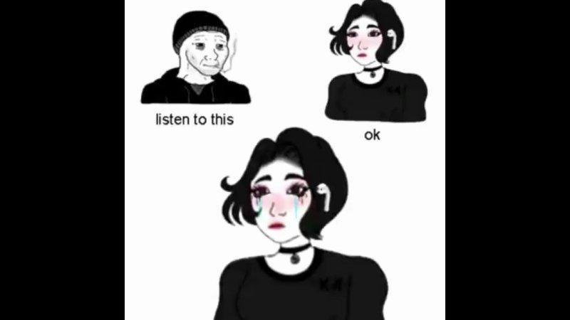 Мем девушка