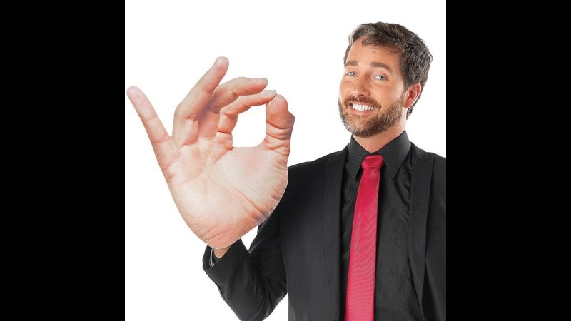 Люди показывающие знак окей