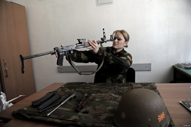 Человек с пулеметом