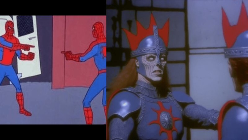 Три паука Мем