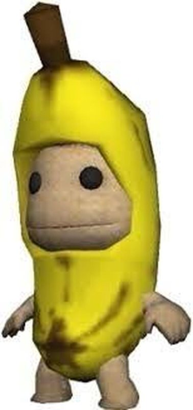 Кот в костюме банана Мем