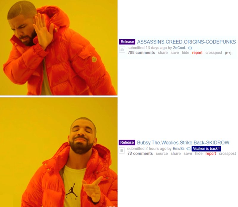 Мем с негром в оранжевой куртке