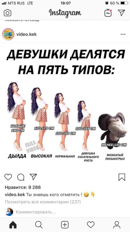 Пять видов женщин