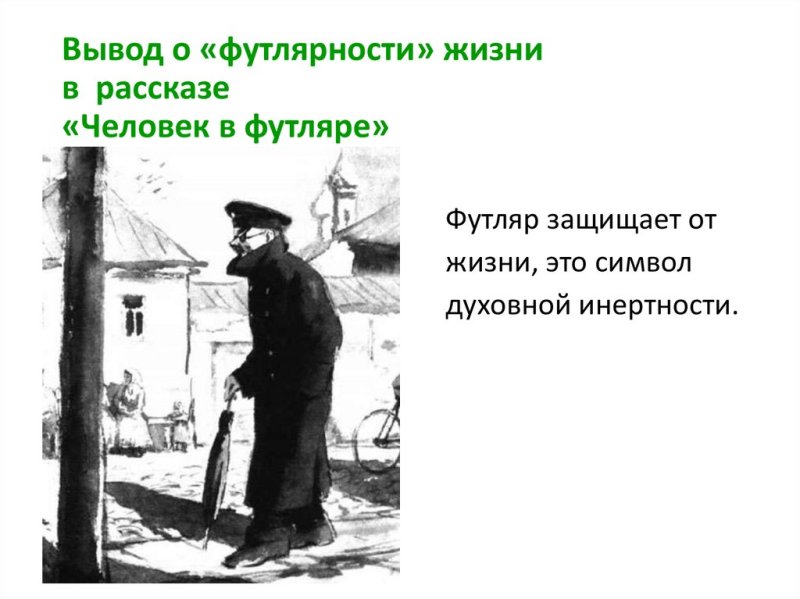 Чехов человек в футляре Беликов