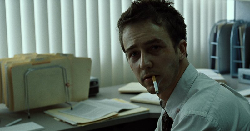 Тайлер Дерден и Эдвард Нортон