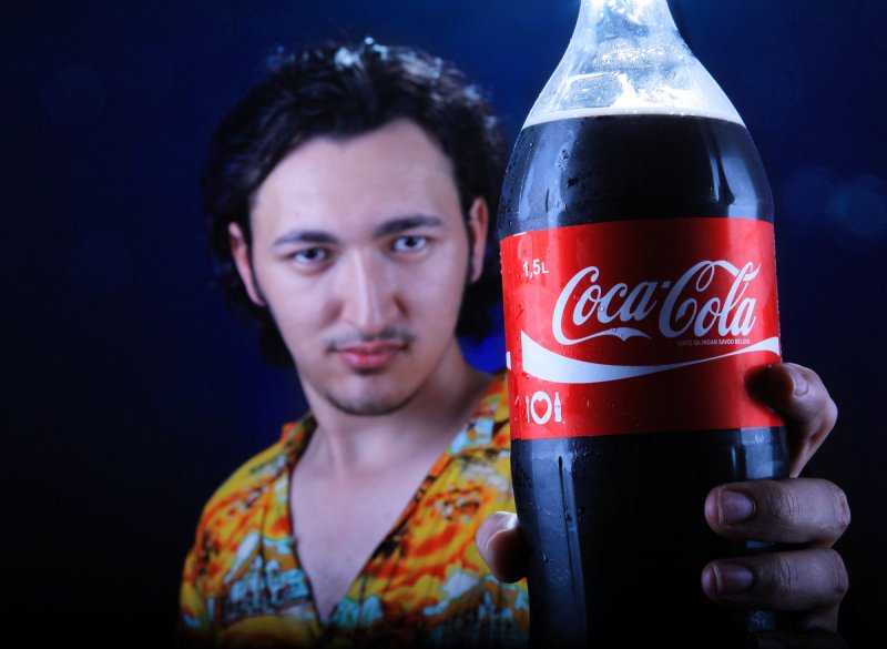 Мужик с пепси колой