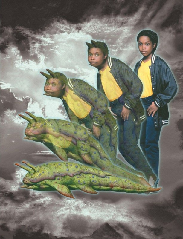 Человек превращается в животное Мем