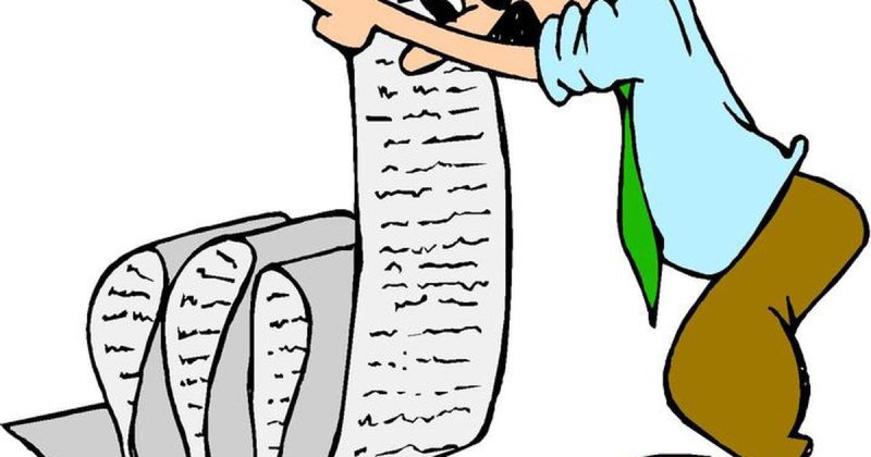 Человек со свитком