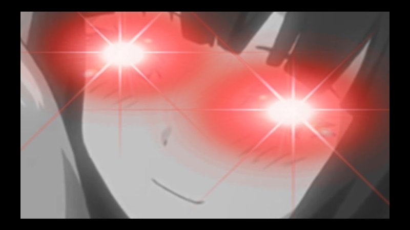 Блики в глазах аниме