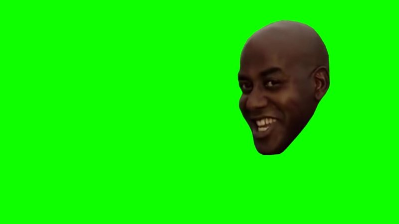 Негр хромакей