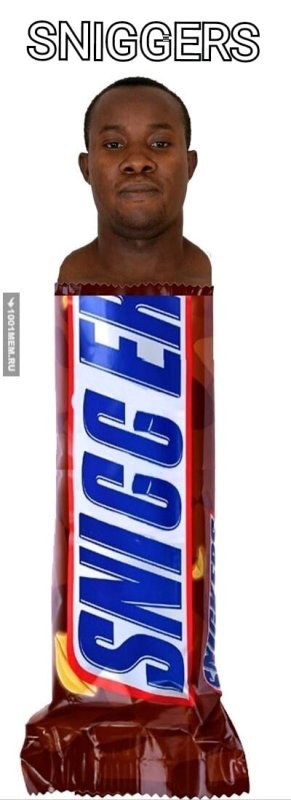Сникерс негр