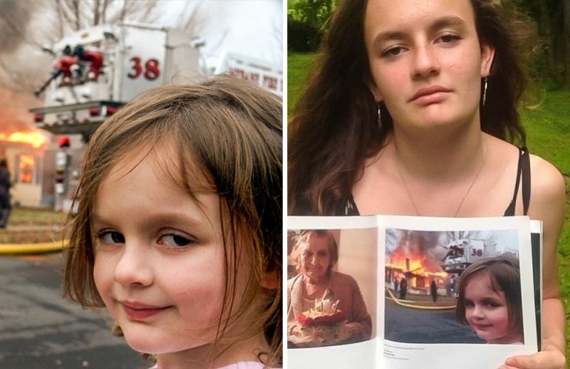 Девочка ра Форр горящегг ДМА