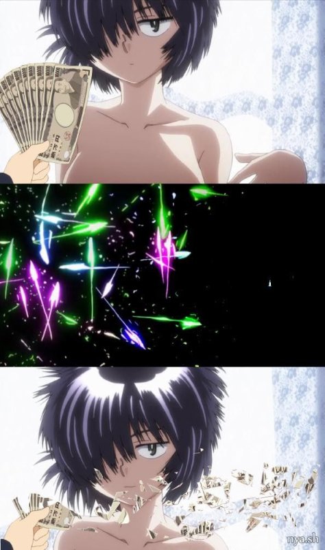 Загадочная девушка х Микото