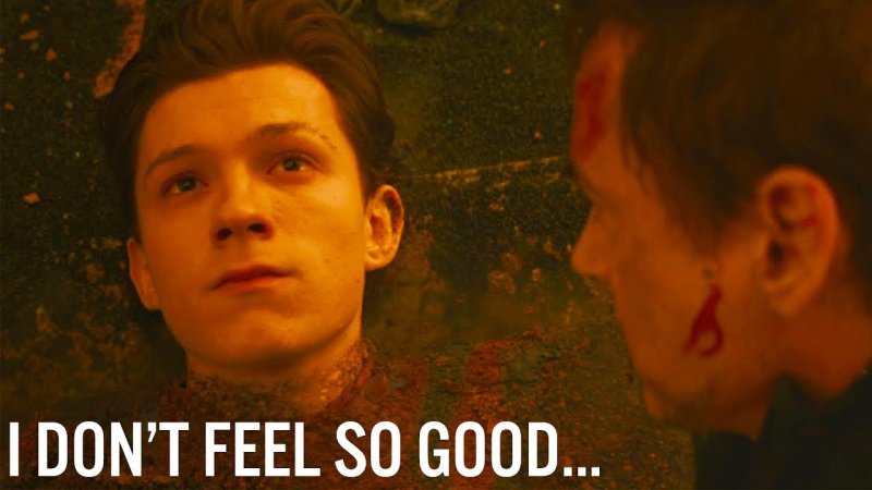 Смерть Питера Паркера в войне бесконечности