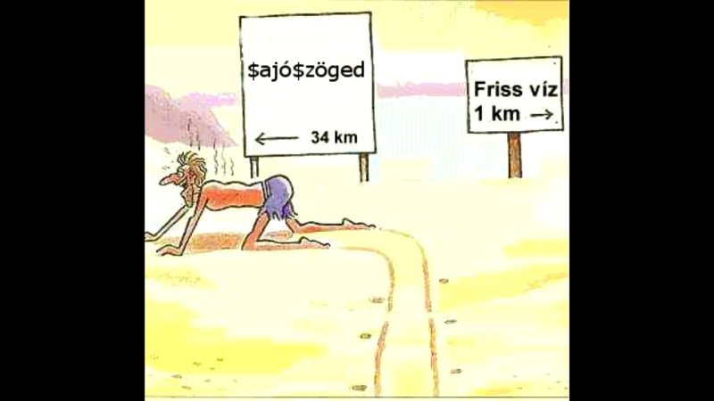 Человек ползет по пустыне