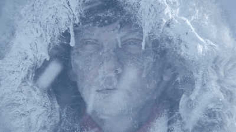 Замерзшее лицо