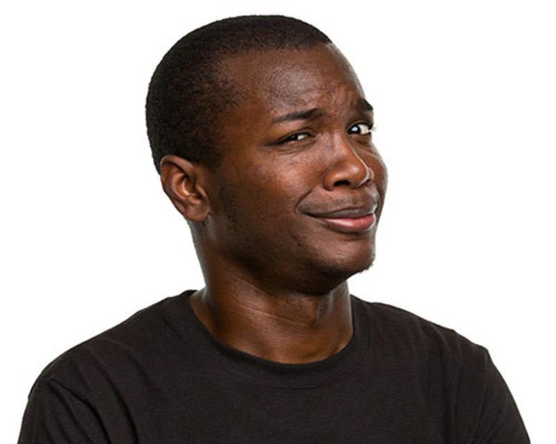 Лицо темнокожего