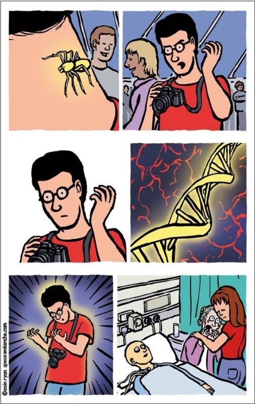 Человек паук юмор