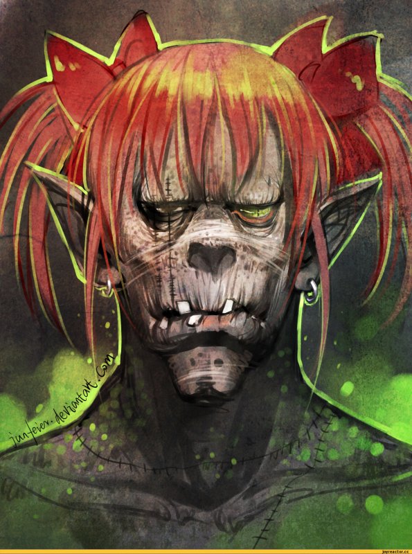 Страшные аниме персонажи