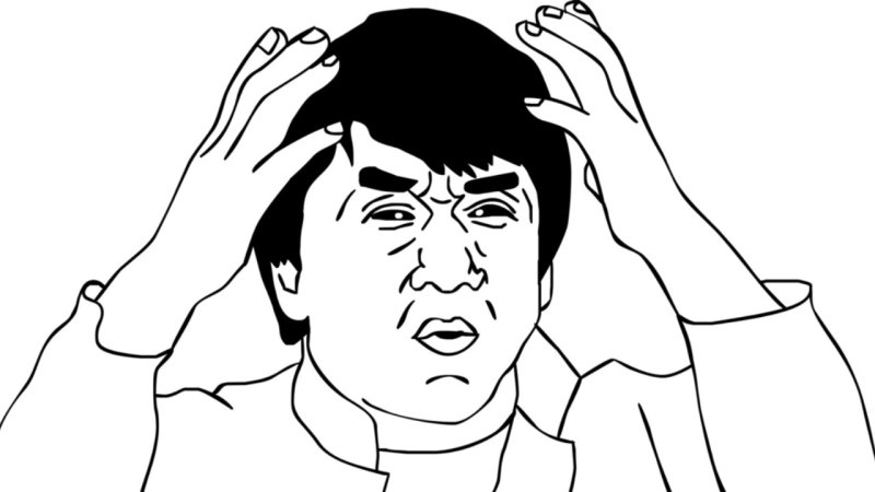 Джеки Чан Мем WTF