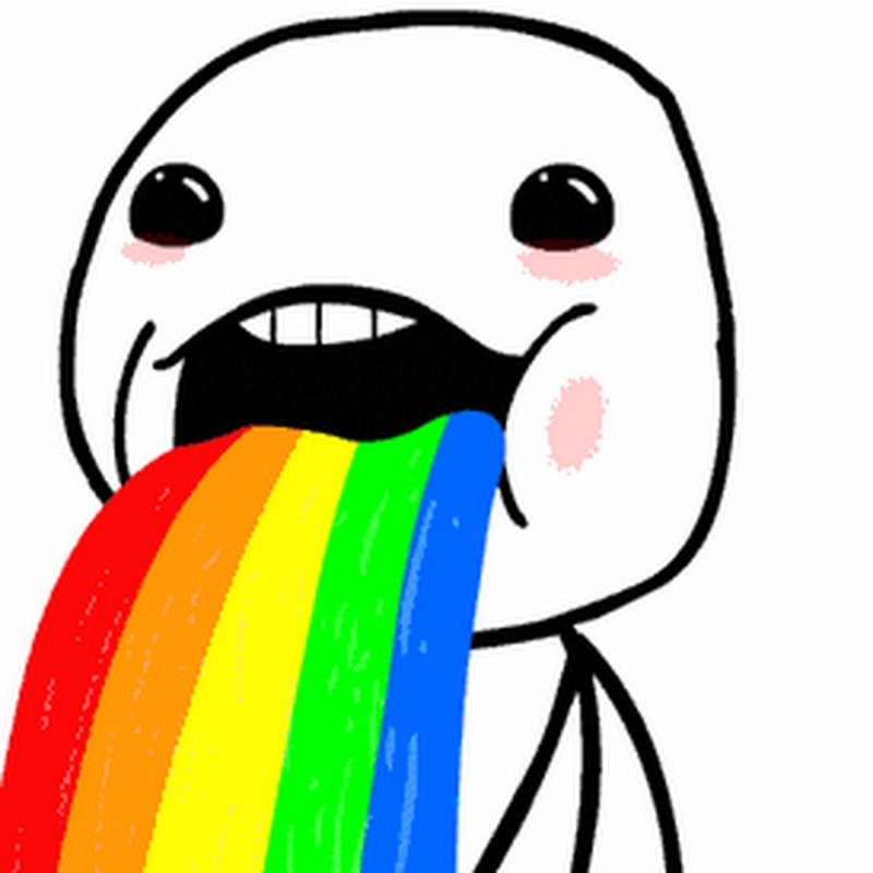 Тошнит радугой