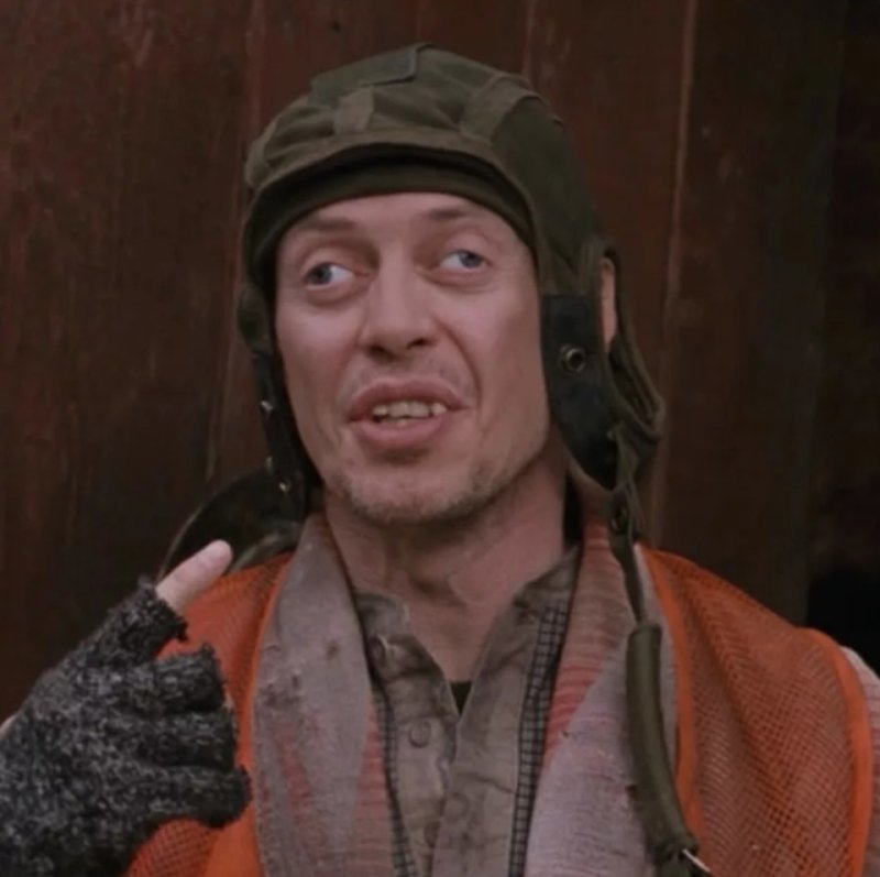 Стив Бушеми косоглазый