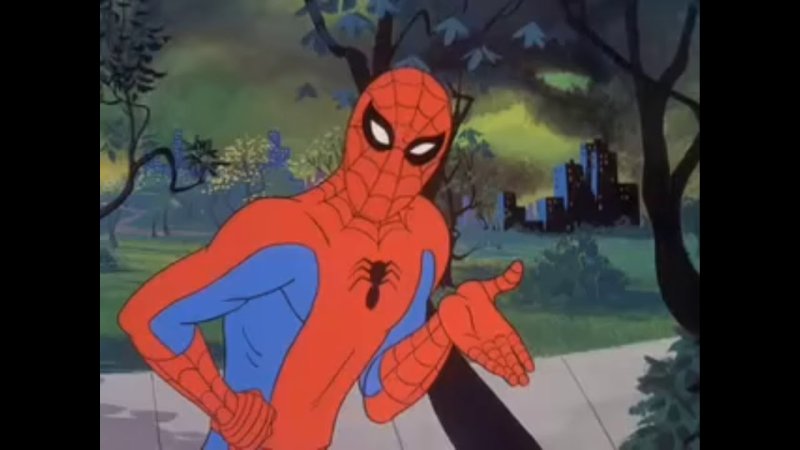 Старый человек паук мультфильм 1967