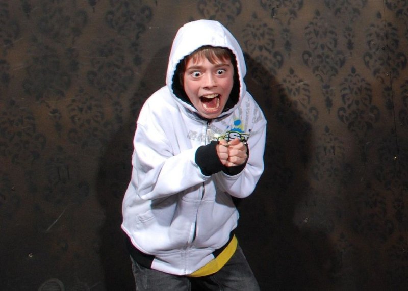 Лицо испуганного человека