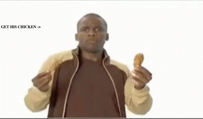 Нигер с курочкой