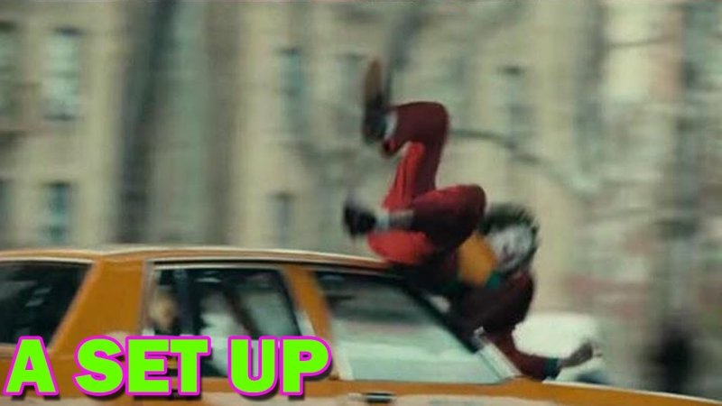 Джокера сбивает машина Мем