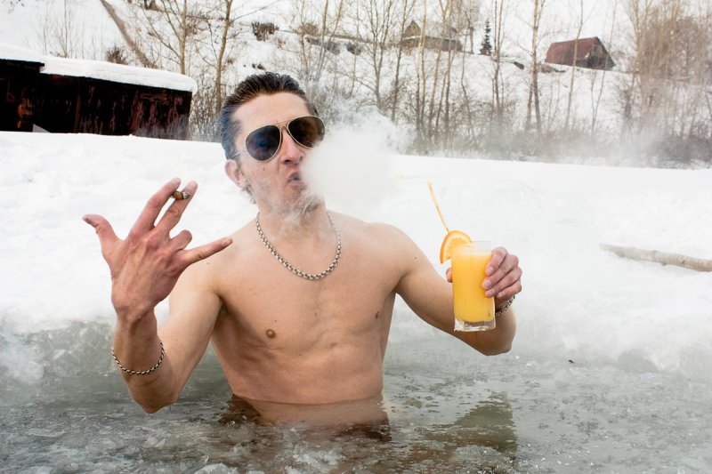 С Крещением прикольные