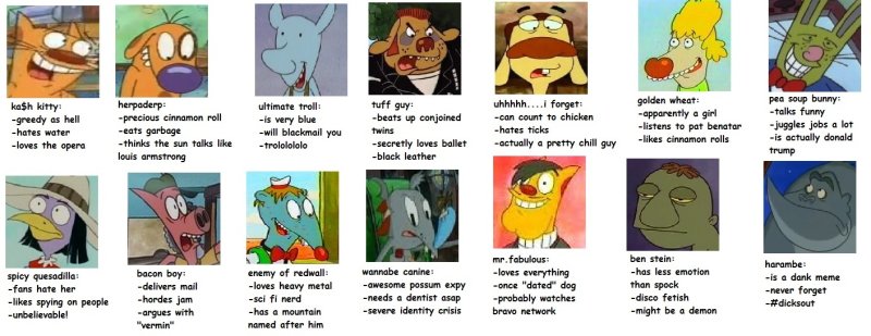 Герои из Котопес