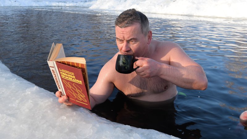 Моржевание крещение