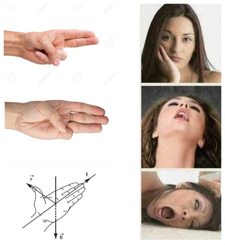 Сунь палец в разные места