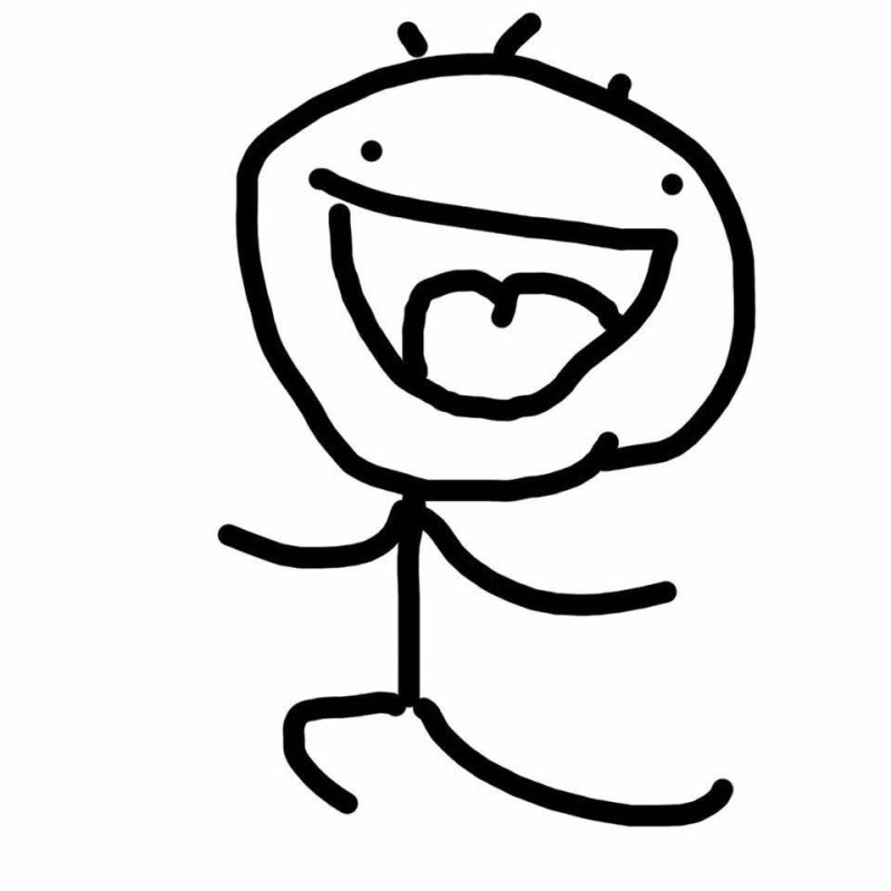 Нарисованный человечек