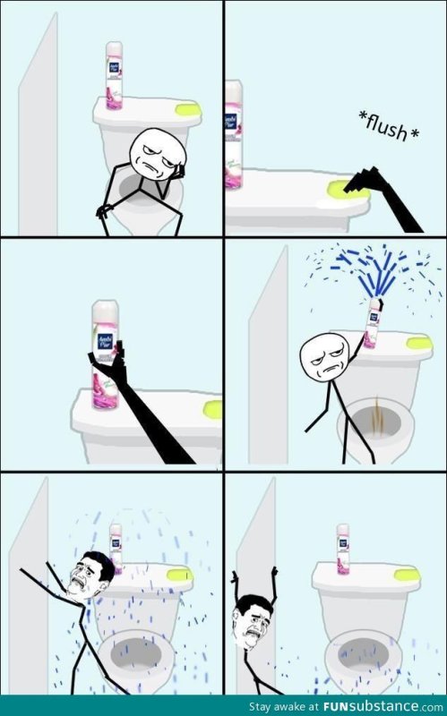 Комиксы про унитаз