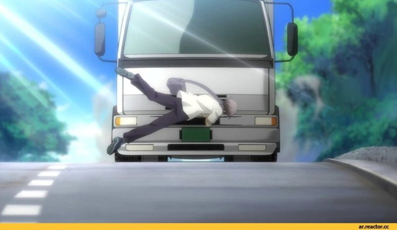 Грузовик аниме