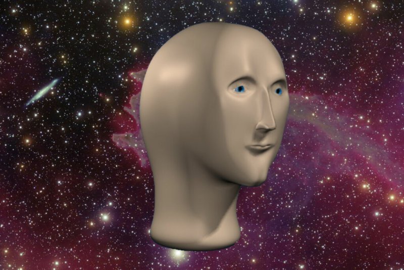 Мем с головой манекена