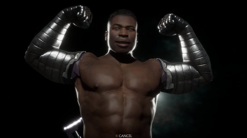 Негр с сигаретой из мортал комбат