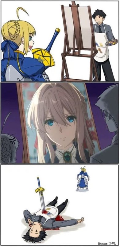 Сейбер и Вайолет