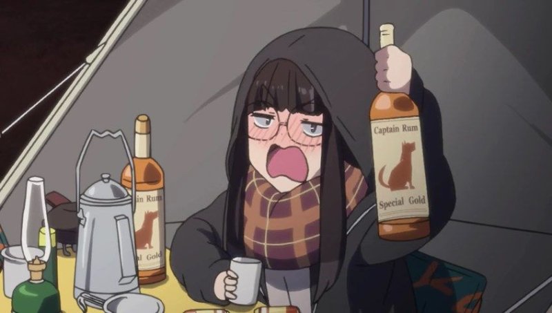 Аниме бухают