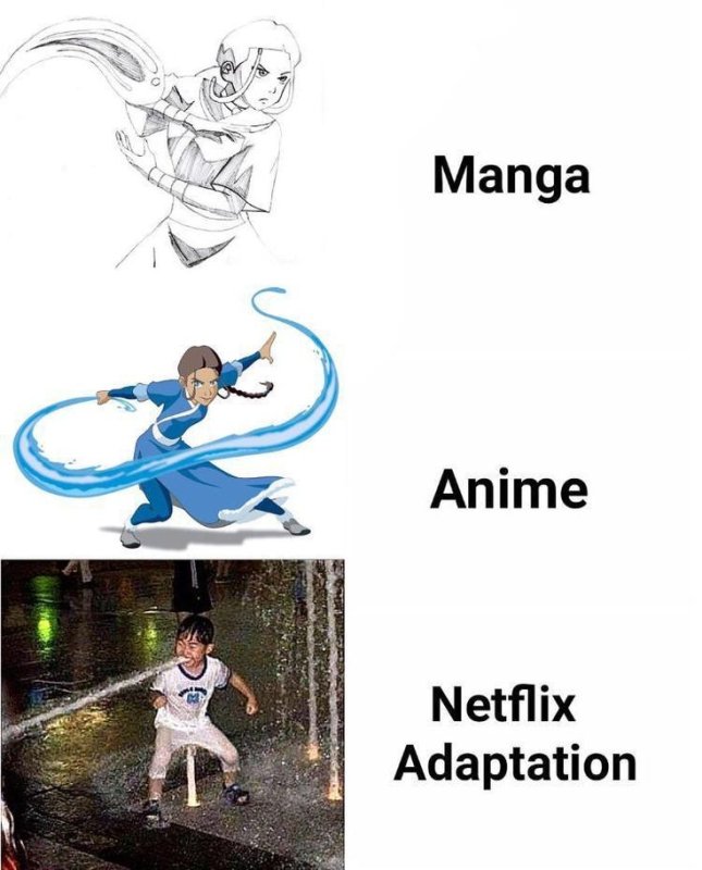 Netflix adaptation Мем