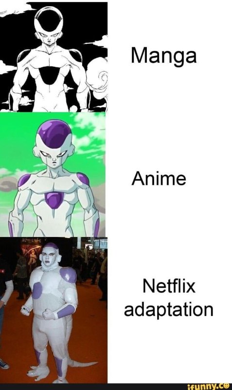 Manga anime Netflix adaptation Мем