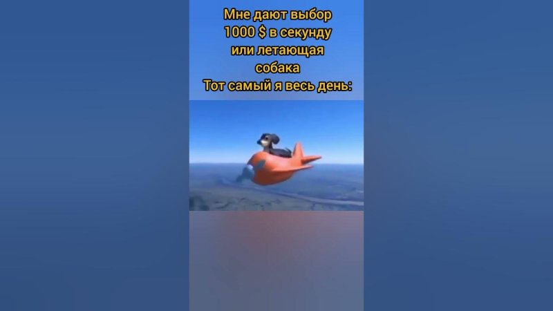 Самолетик улетает Мем