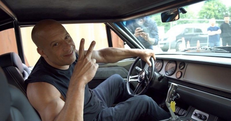 Доминик Торетов машине